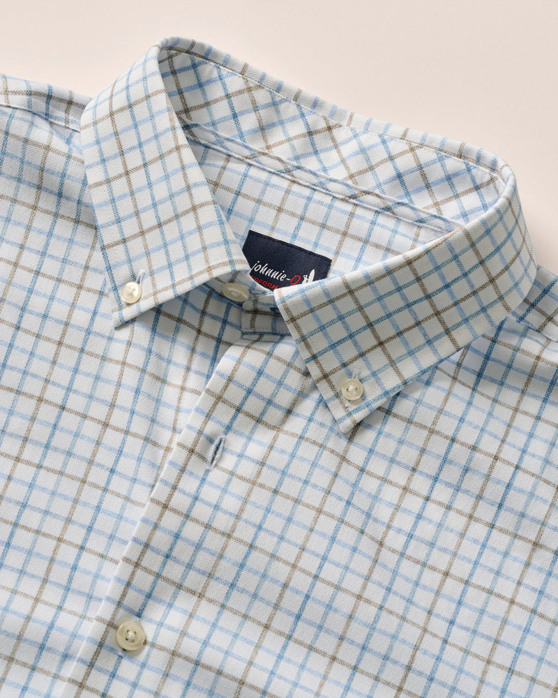 Johnnie O Paddock Check Shirt Maliblu