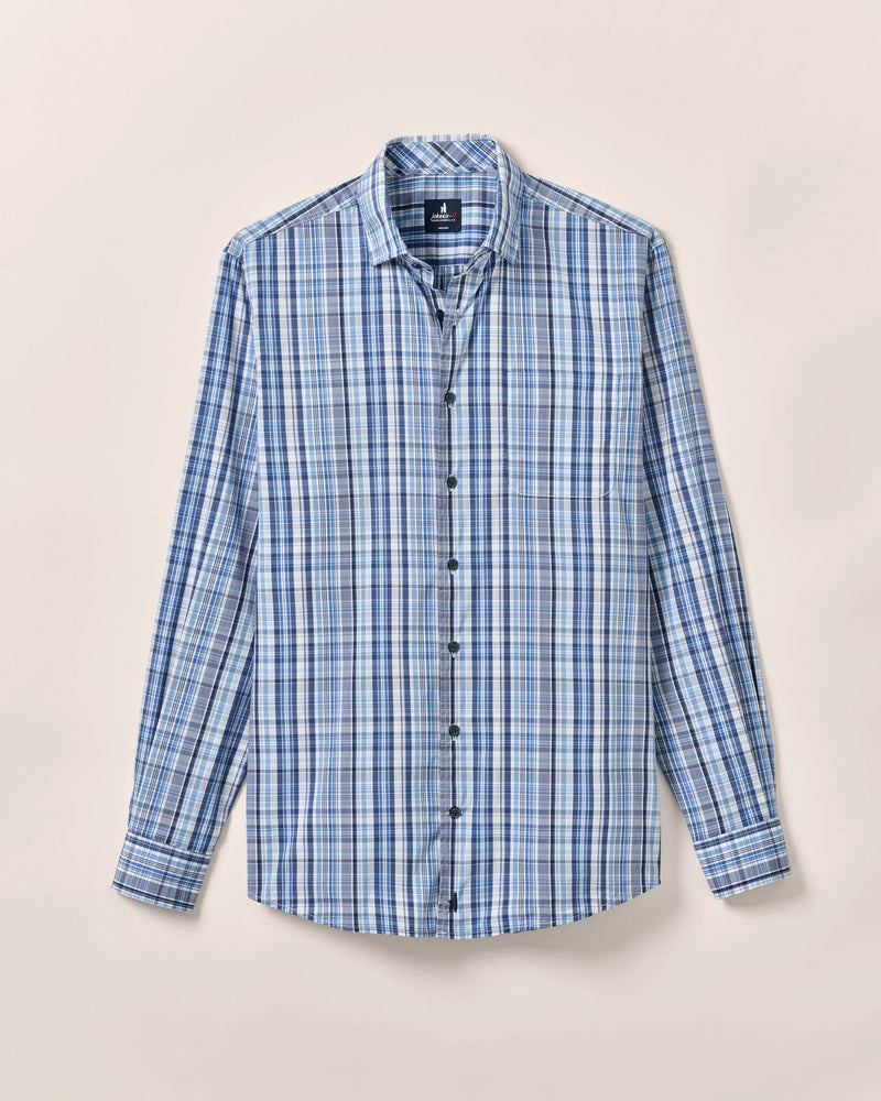 Johnnie O Masson Check Maliblu Long Sleeve Shirt