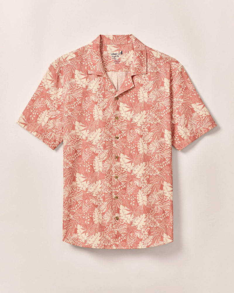 Johnnie O Sumter Short Sleeve Hangin Out Shirt Coral