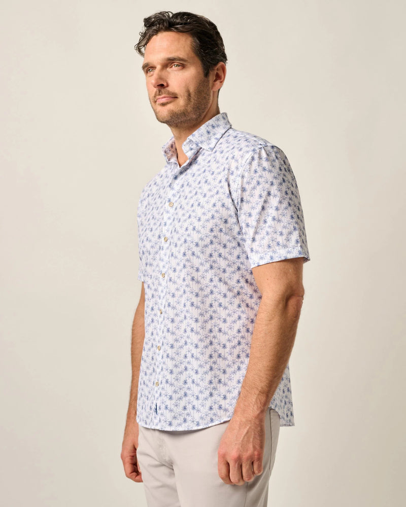 Johnnie O Mendocino Short Sleeve Shirt White