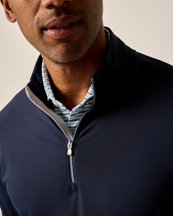 Johnnie O Motion 1/4 Zip Sweater Navy