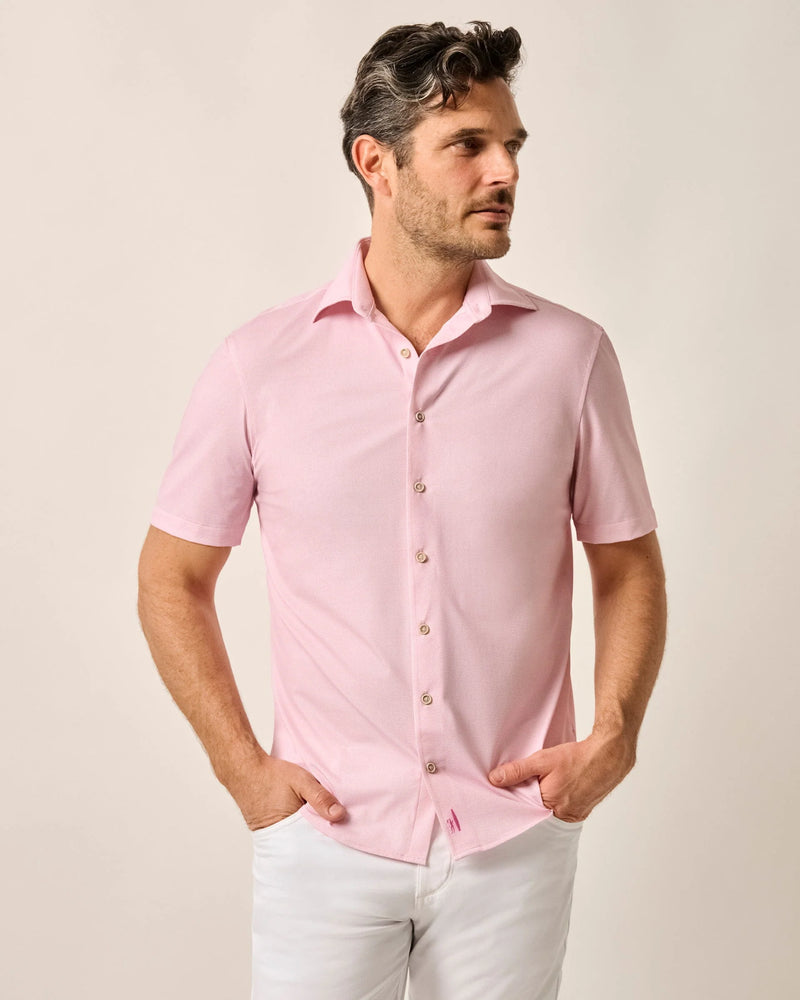 Johnnie O Spielman Short Sleeve Hangin Out Shirt Petal