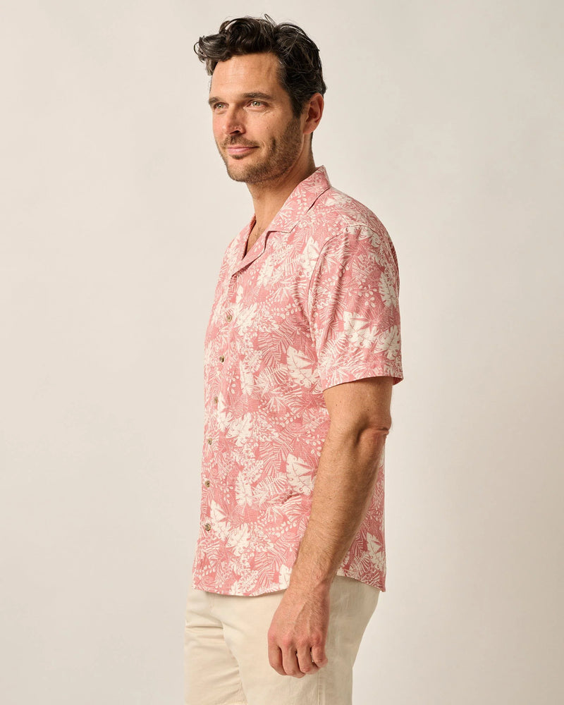 Johnnie O Sumter Short Sleeve Hangin Out Shirt Coral