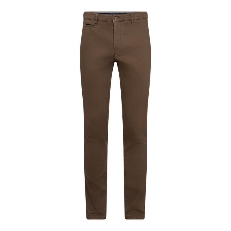 Sunwill  Modern Fit Tobacco Mini Chevron Chino