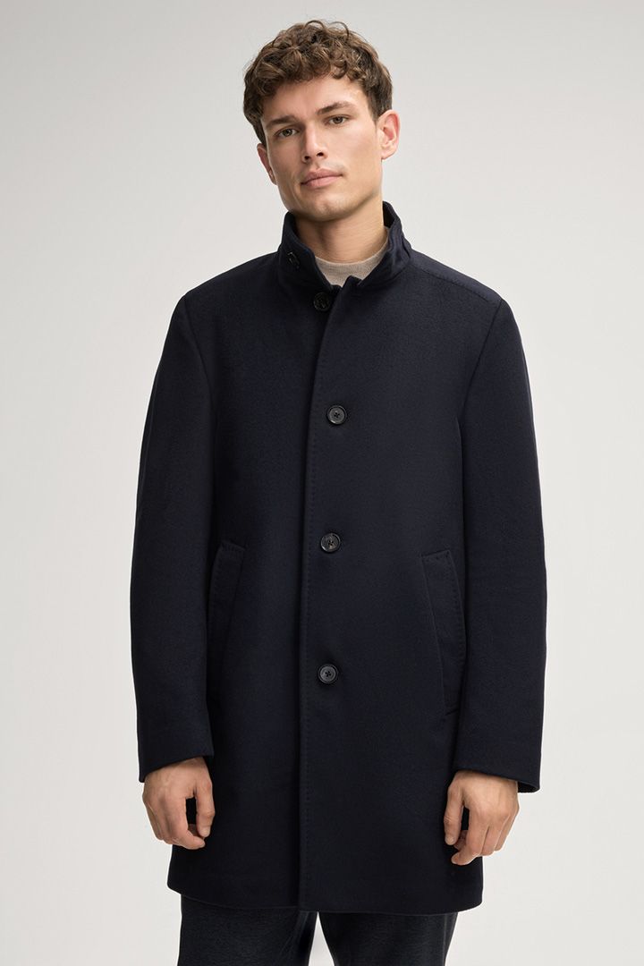 Joop Maron Navy Topcoat