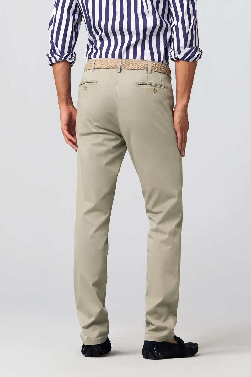 Meyer Bonn Perfect Fit Light Sand Chino