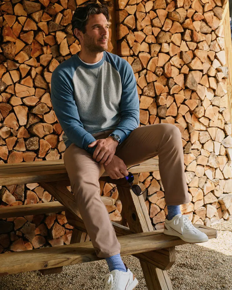 Johnnie O Weyburn Light Grey Sweat Shirt