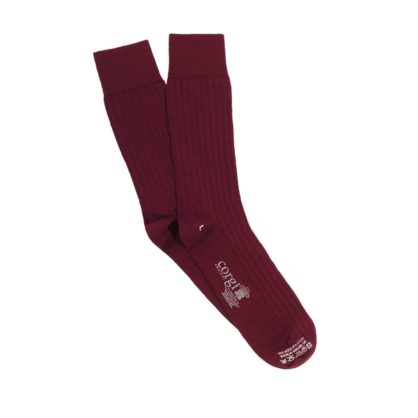 Corgi Wine Wool Sock