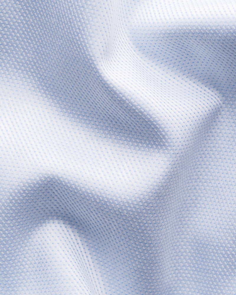 Eton Contemporary Fit Soft Blue Oxford Shirt