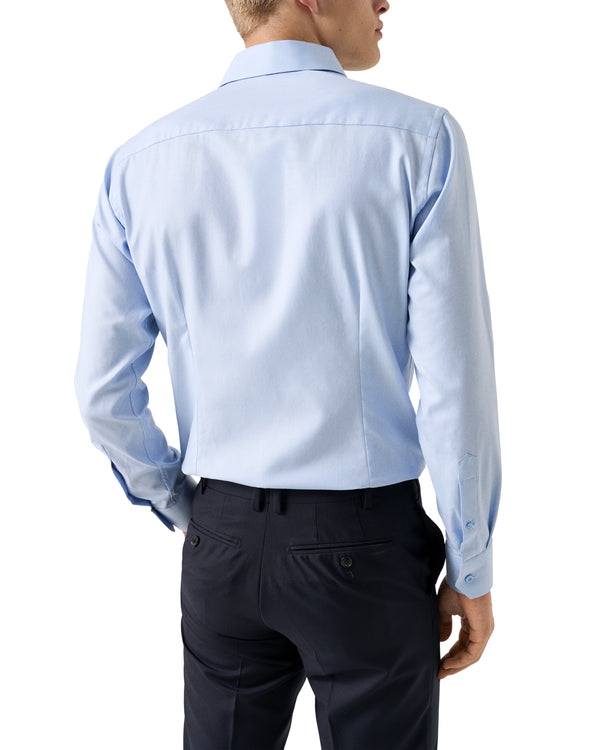 Eton Contemporary Fit Mid Blue Oxford Shirt