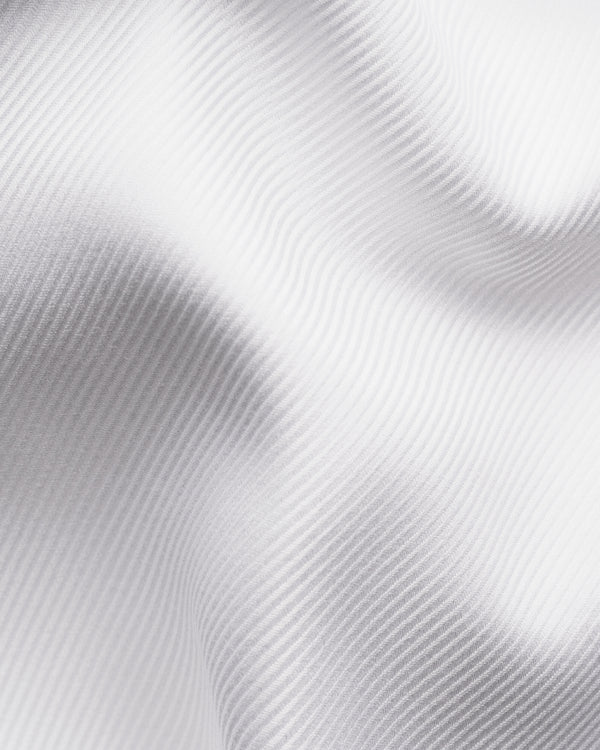 Eton Contemporary Fit White Fancy Twill Shirt