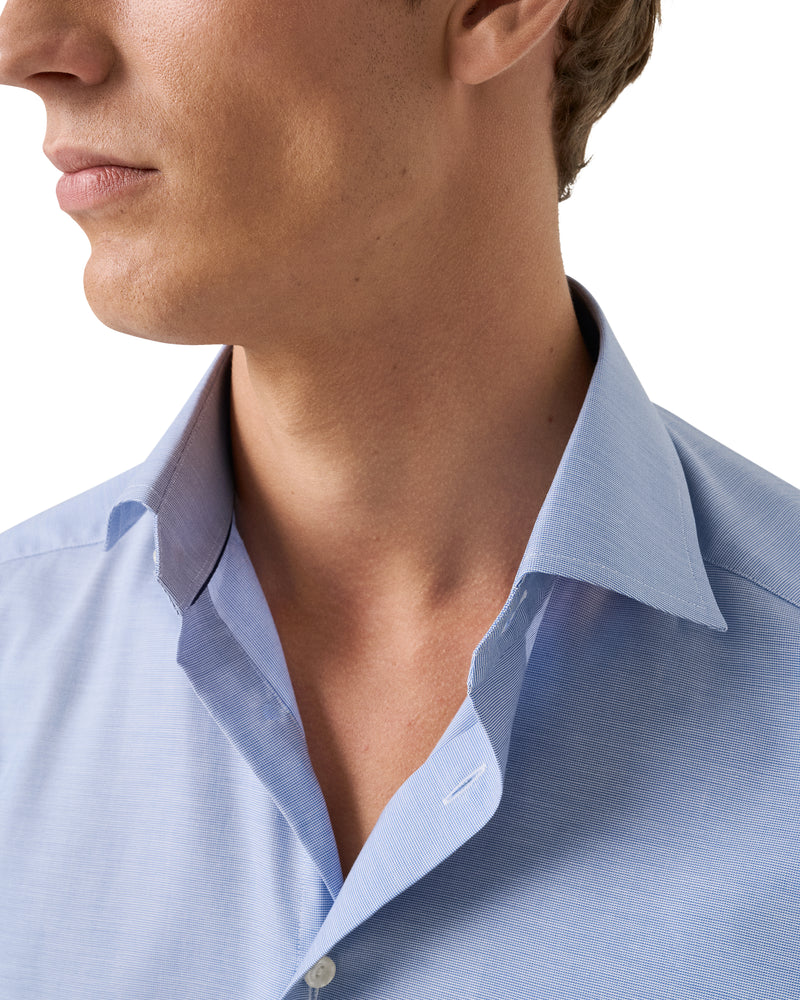 Eton Contemporary Fit Blue Oxford Shirt