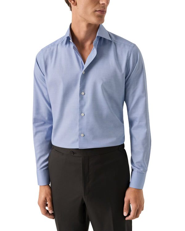 Eton Contemporary Fit Blue Oxford Shirt
