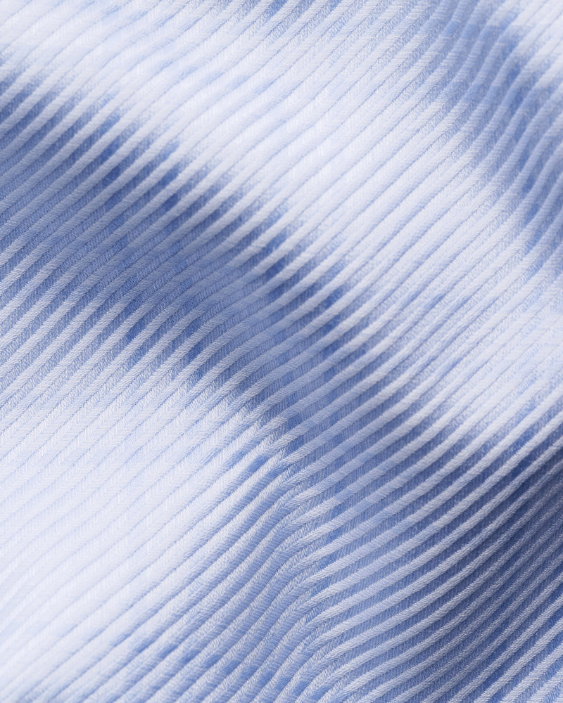 Eton Contemporary Fit King Twill Blue Check Shirt