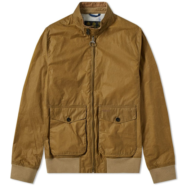 Barbour Erne Waxed Jacket Ocre