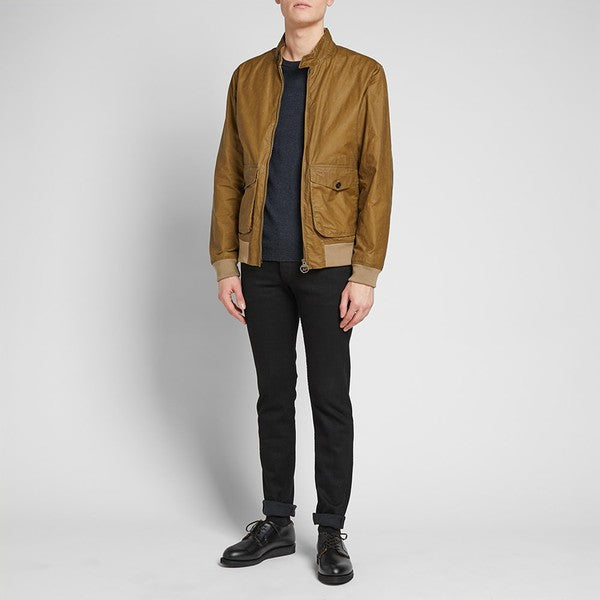 Barbour Erne Waxed Jacket Ocre