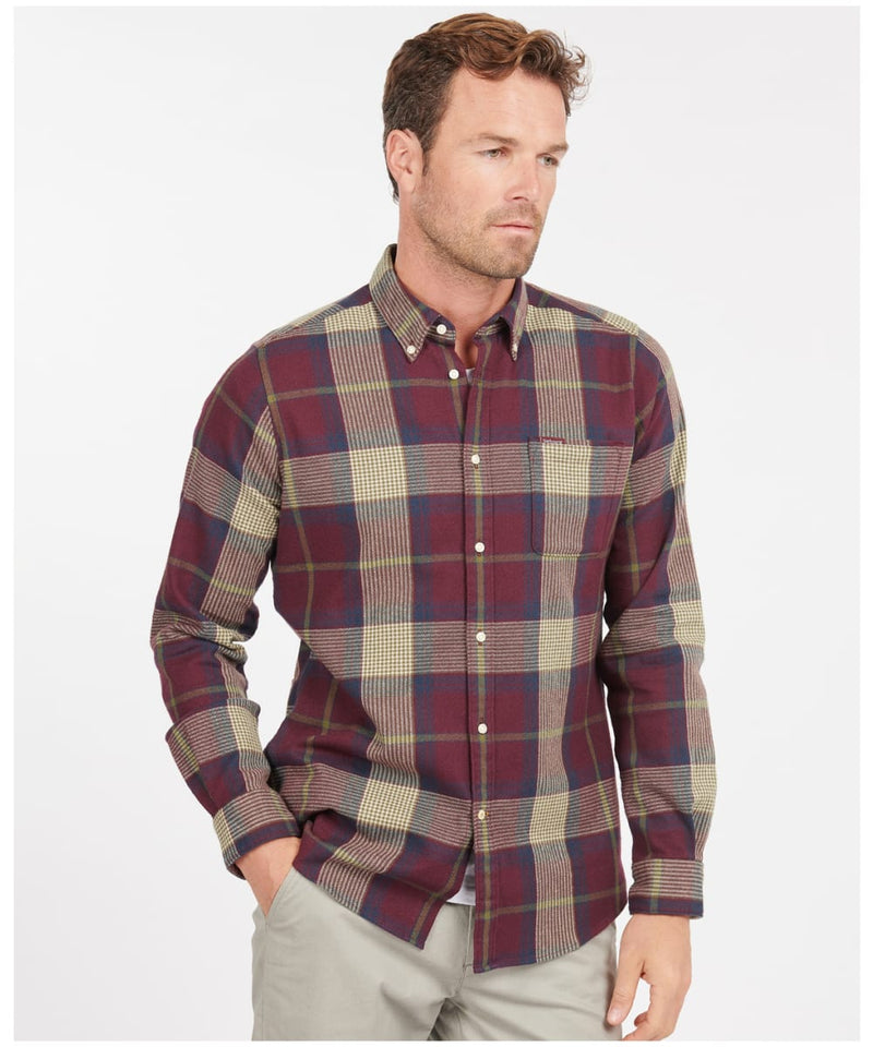 Barbour Farley Tailored Shirt Ruby