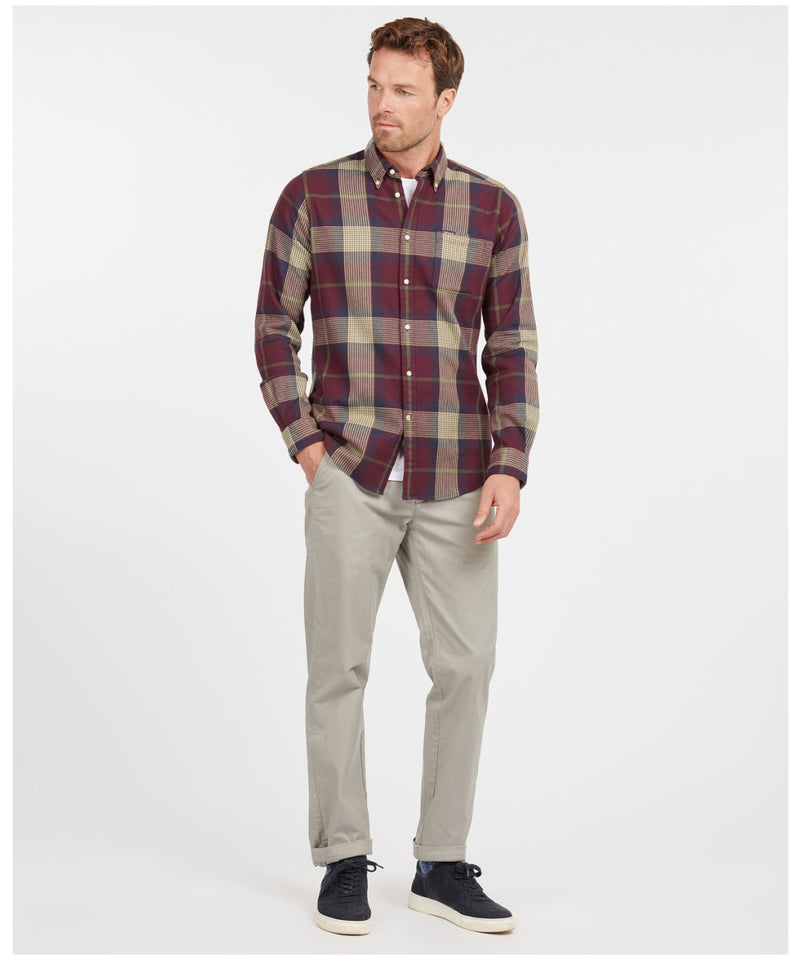 Barbour Farley Tailored Shirt Ruby