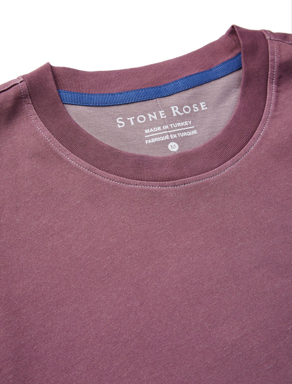 Stone Rose Ombre T Shirt Berry