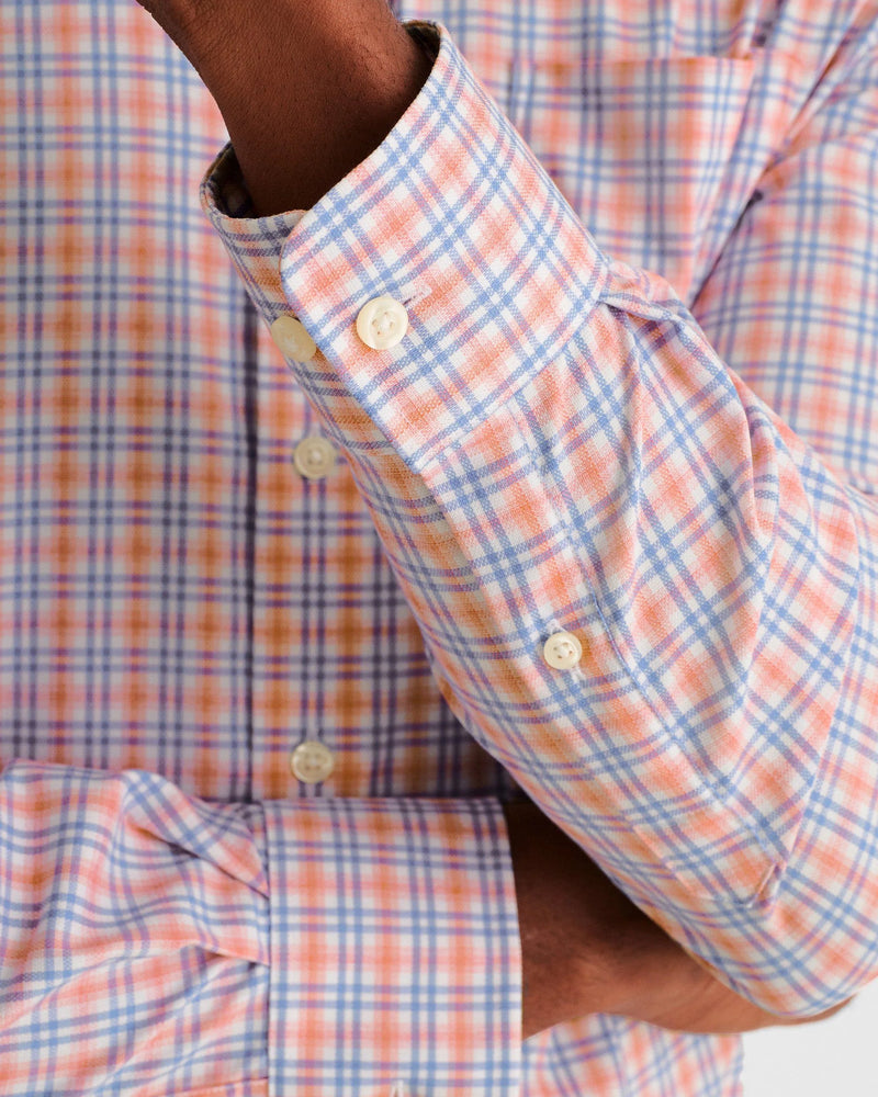 Johnnie O Prep-Formance Novak Long Sleeve Shirt Confetti