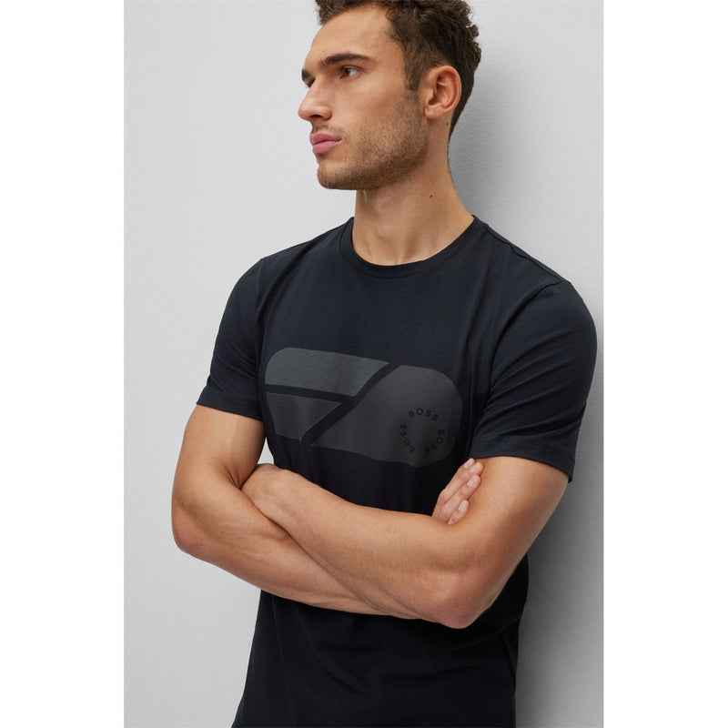 Hugo Boss Tee 9 Navy Graphic T-Shirt