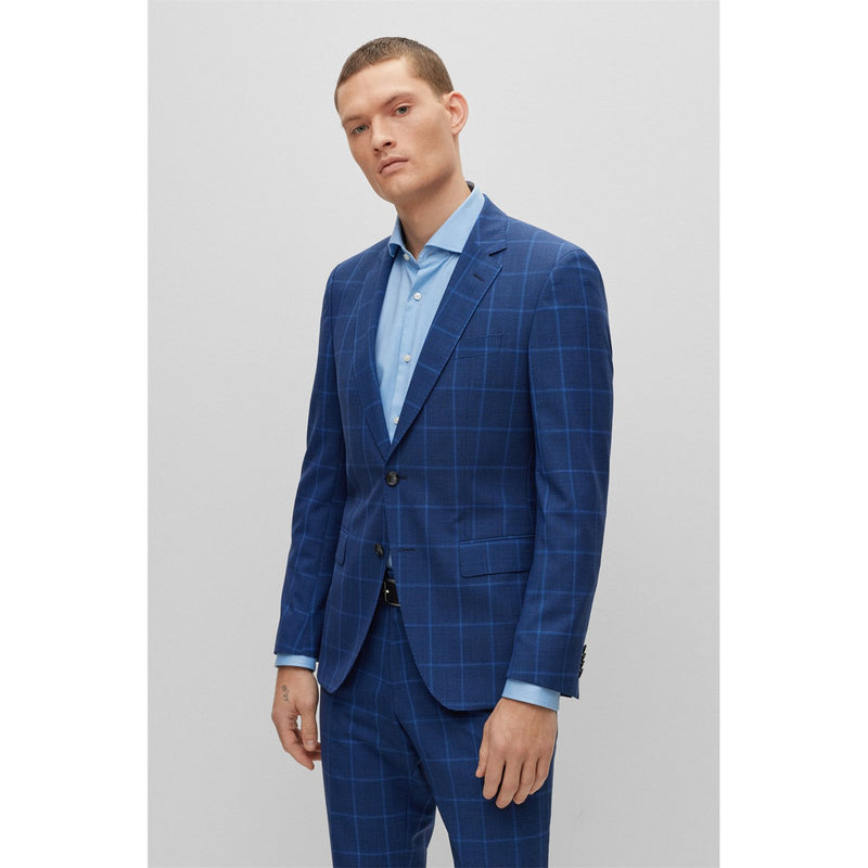 Hugo Boss Huge Blue Check Suit