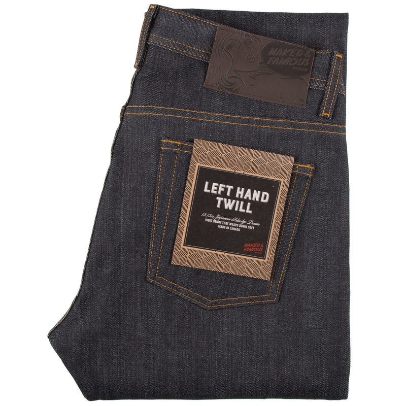 Naked & Famous Left Hand Twill Weird Guy 13.75oz