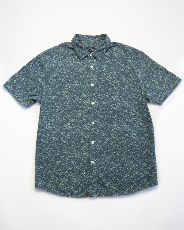 Benson Grace Bay Printed Jersey Shirt Blue Dots