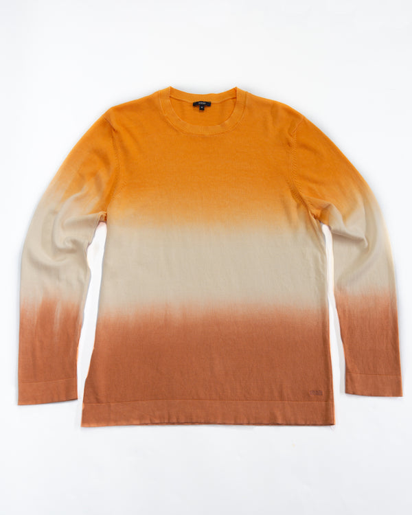 Benson Sante Fe Dip Dye Sweater Orange