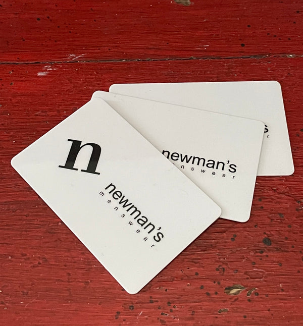 Newman's Menswear Gift Card