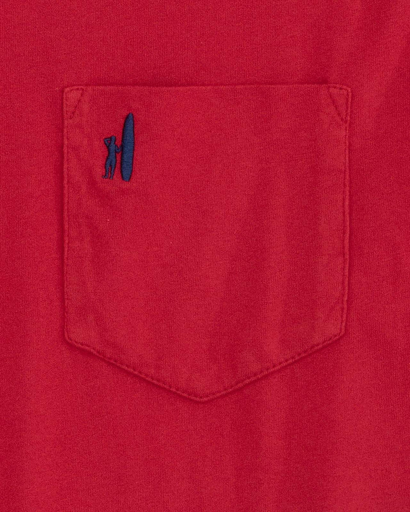Johnnie O Brennan Long Sleeve T-Shirt Crimson