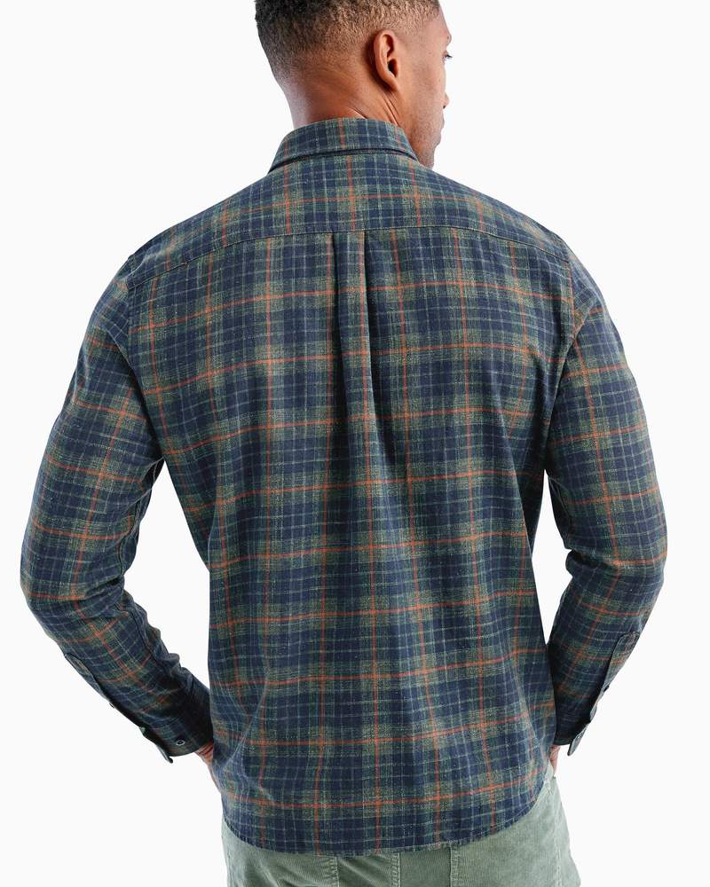 Johnnie O Sheridan Hangin' Out Shirt Pine