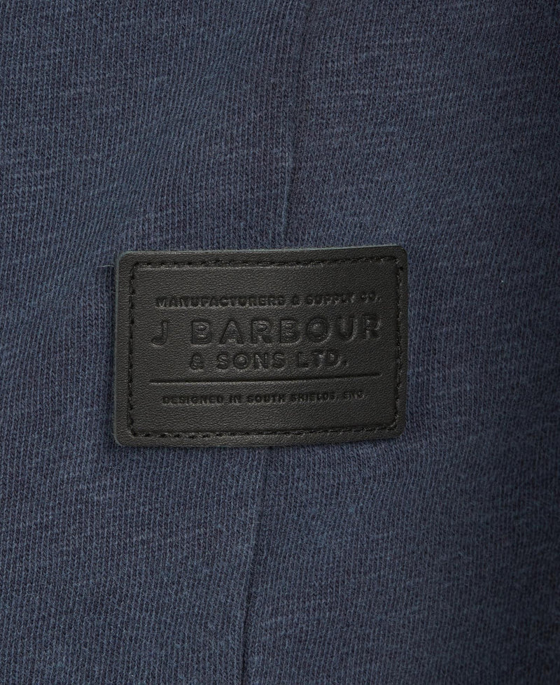 Barbour Hutton Half Snap Sweater Navy