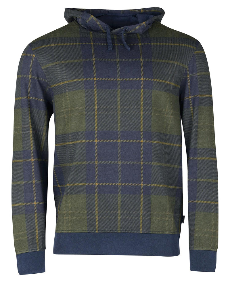 Barbour Syston Popover Hoodie Olive