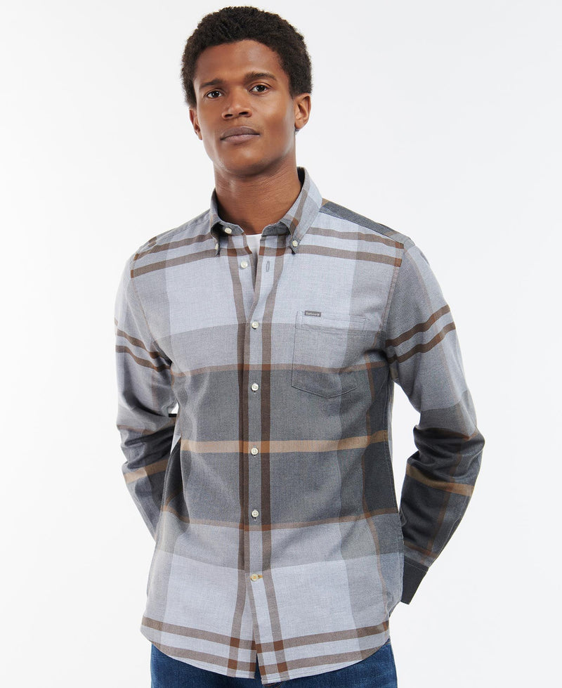 Barbour Dunoon Tailored Shirt Greystone