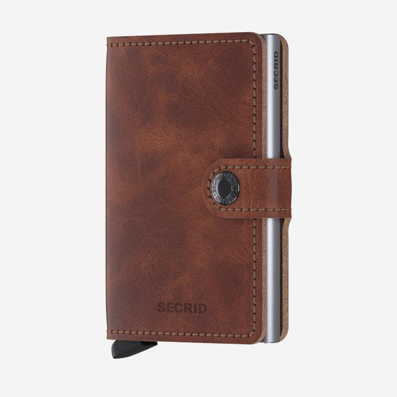 Secrid Wallet Mini Wallet Vintage Brown
