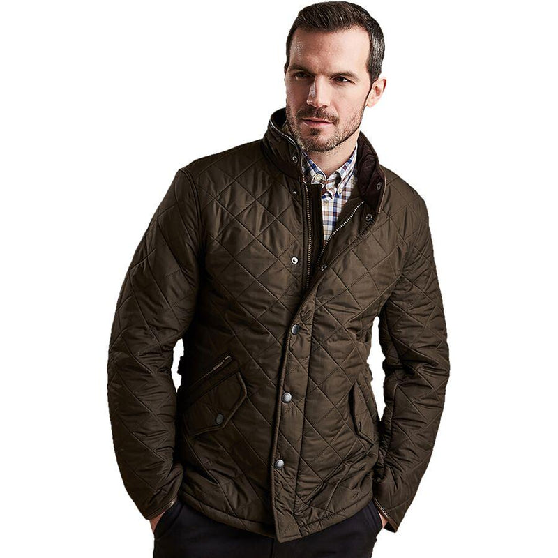 Barbour Powell Quilted Jacket Olive