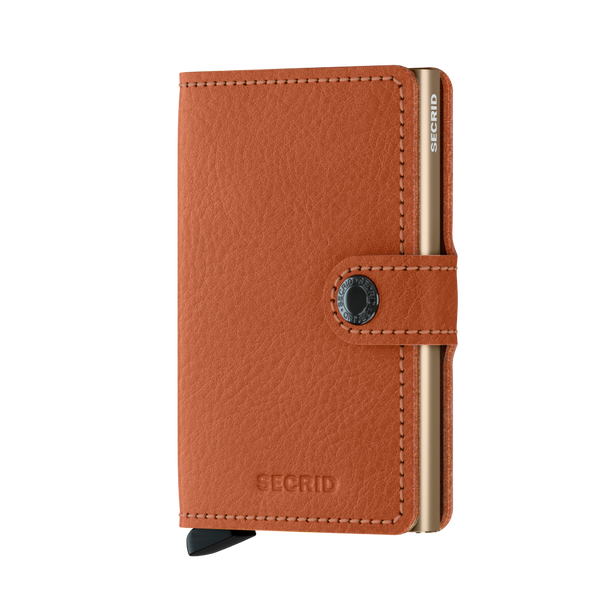 Secrid Mini Wallet Vegetable Tanned Leather Caramello Sand