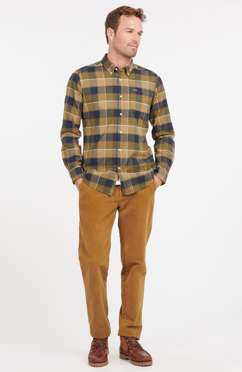 Barbour Valley Tailored Shirt Stone