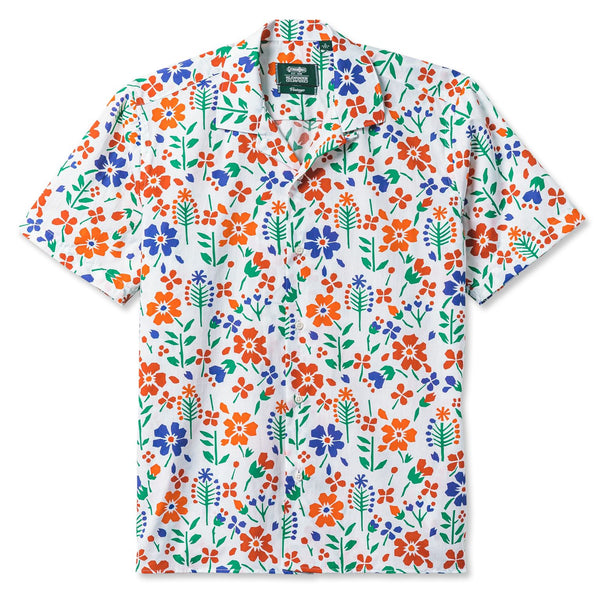 Gitman Vintage X Alexander Girard Floral Camp Collar Shirt